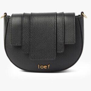 loef black crossbody bag